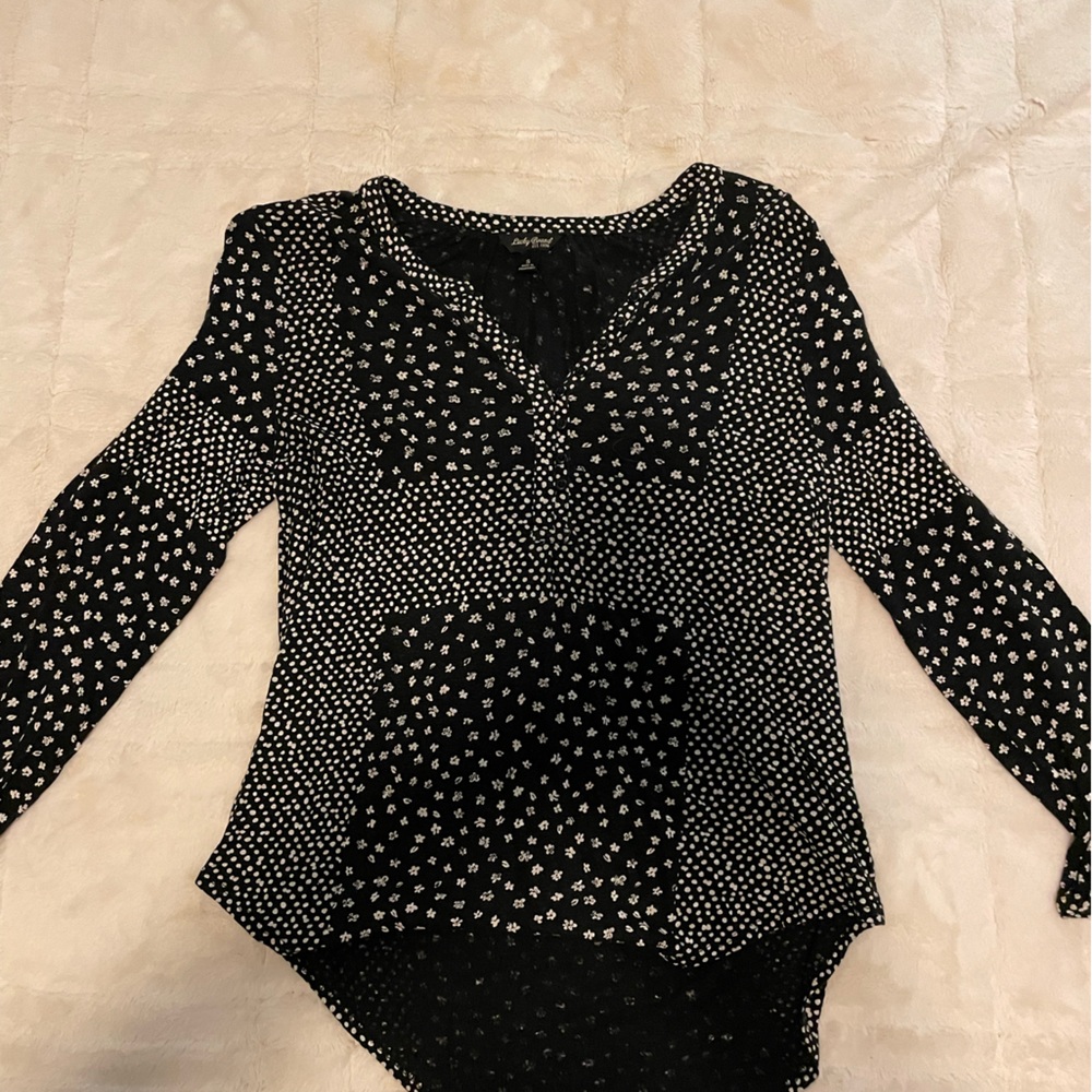 Lucky Brand Black & White Top